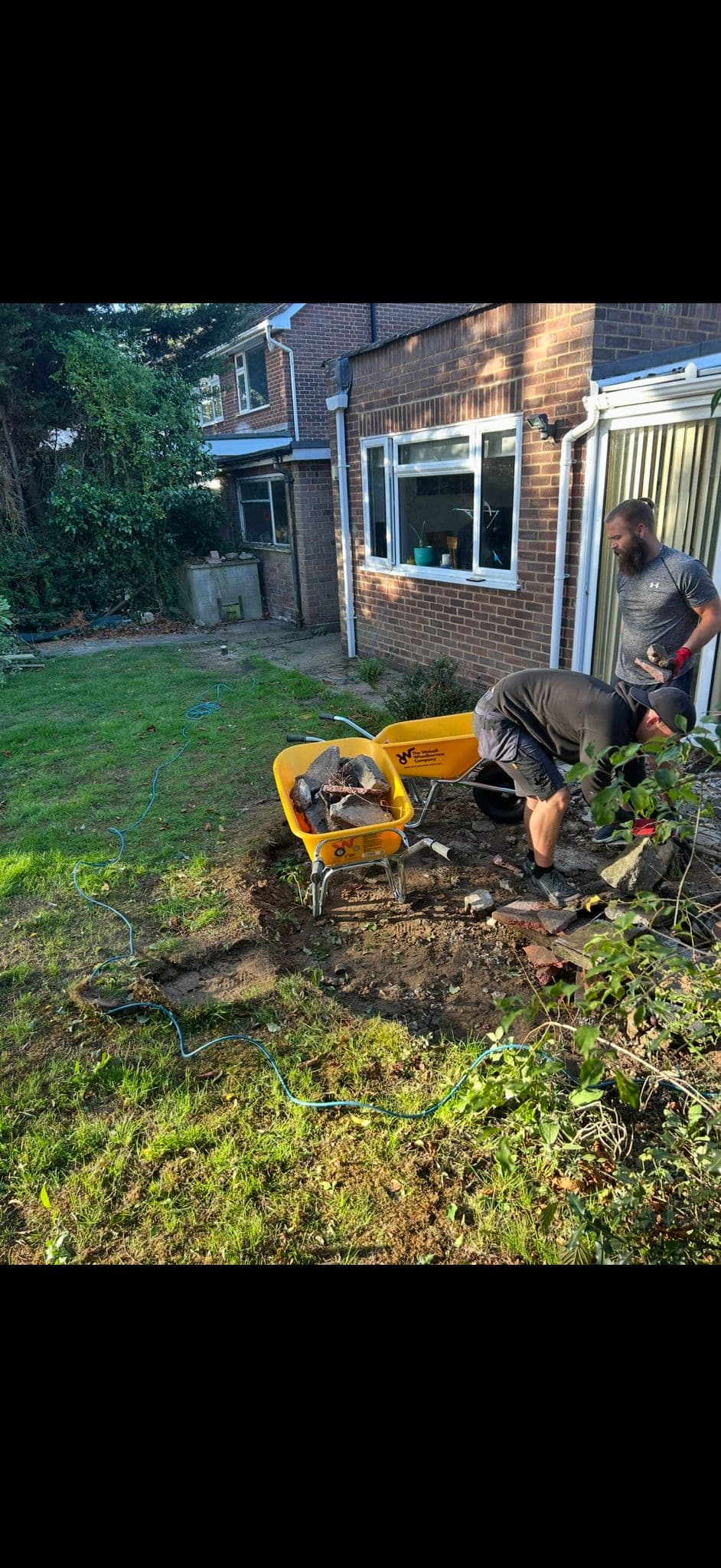 AMG Landscapes before and after project - before